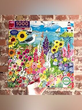 EeBoo Seagull Garden 1000 Piece Jigsaw Puzzle